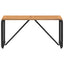 Udendørs Bord Sort og Brunt 80 x 40 x 40 cm polyrattan
