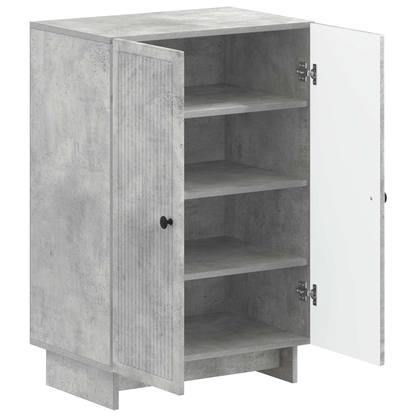 Sko skab EDE 59,5 x 39,5 x 90 cm Konstrueret træ Betongrå
