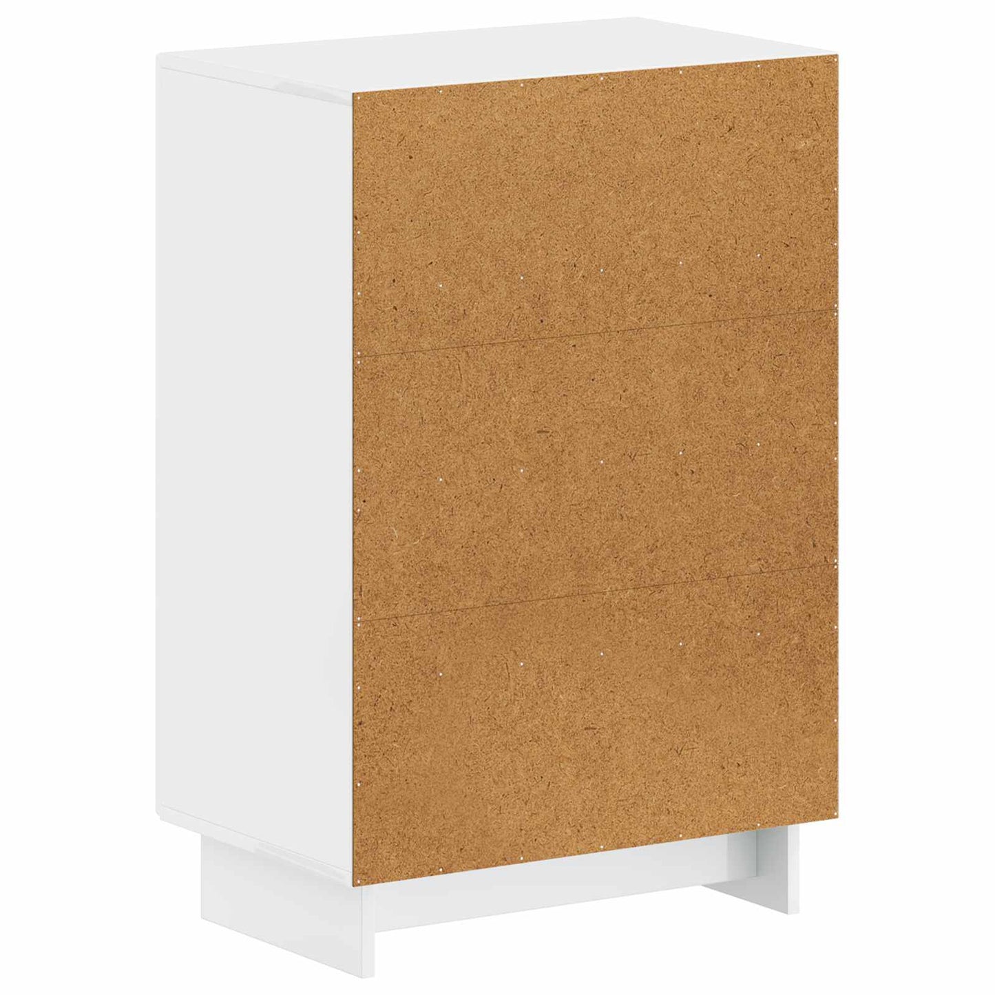 Sko skab EDE 59,5 x 39,5 x 90 cm Konstrueret træ Hvid højglans