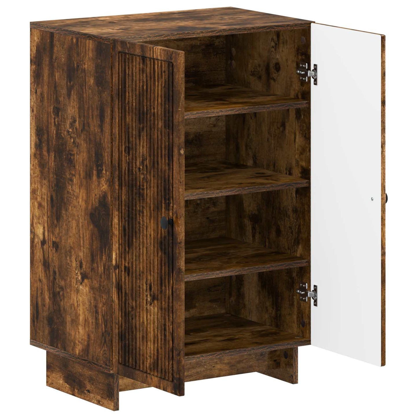 Sko skab EDE 59,5 x 39,5 x 90 cm Konstrueret træ Røget eg