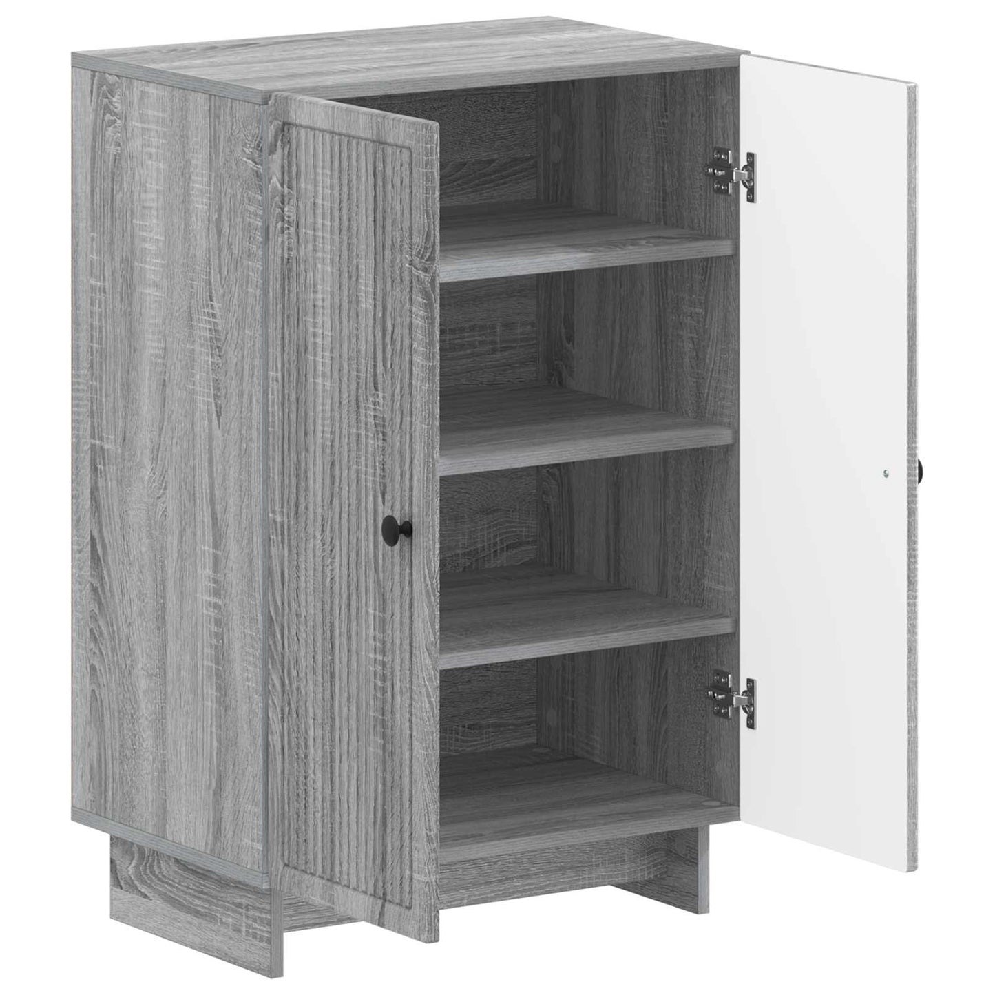 Sko skab EDE 59,5 x 39,5 x 90 cm Konstrueret træ Grå Sonoma