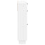 Sko skab EDE 78 x 24 x 103 cm Konstrueret træ Hvid