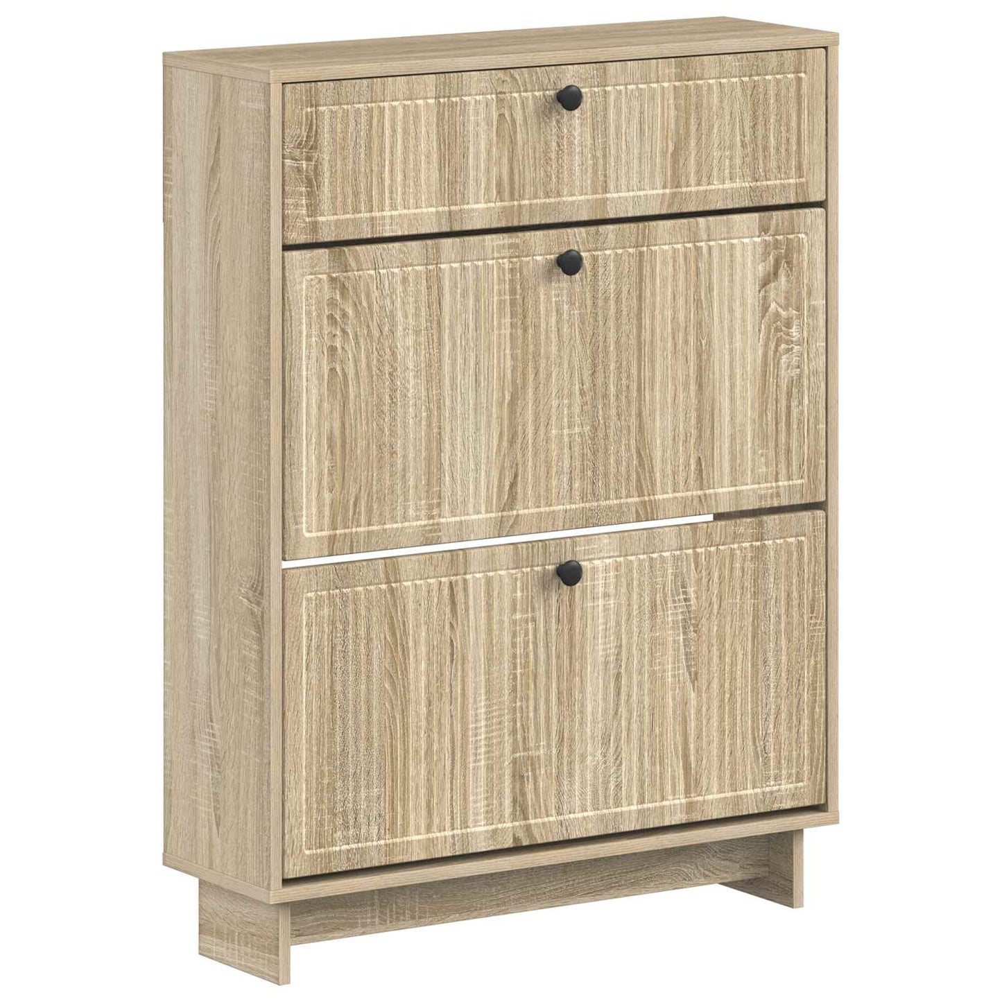 Sko skab EDE 78 x 24 x 103 cm Konstrueret træ Sonoma-eg