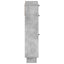 Sko skab EDE 78 x 24 x 103 cm Konstrueret træ Betongrå
