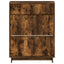 Sko skab EDE 78 x 24 x 103 cm Konstrueret træ Røget eg