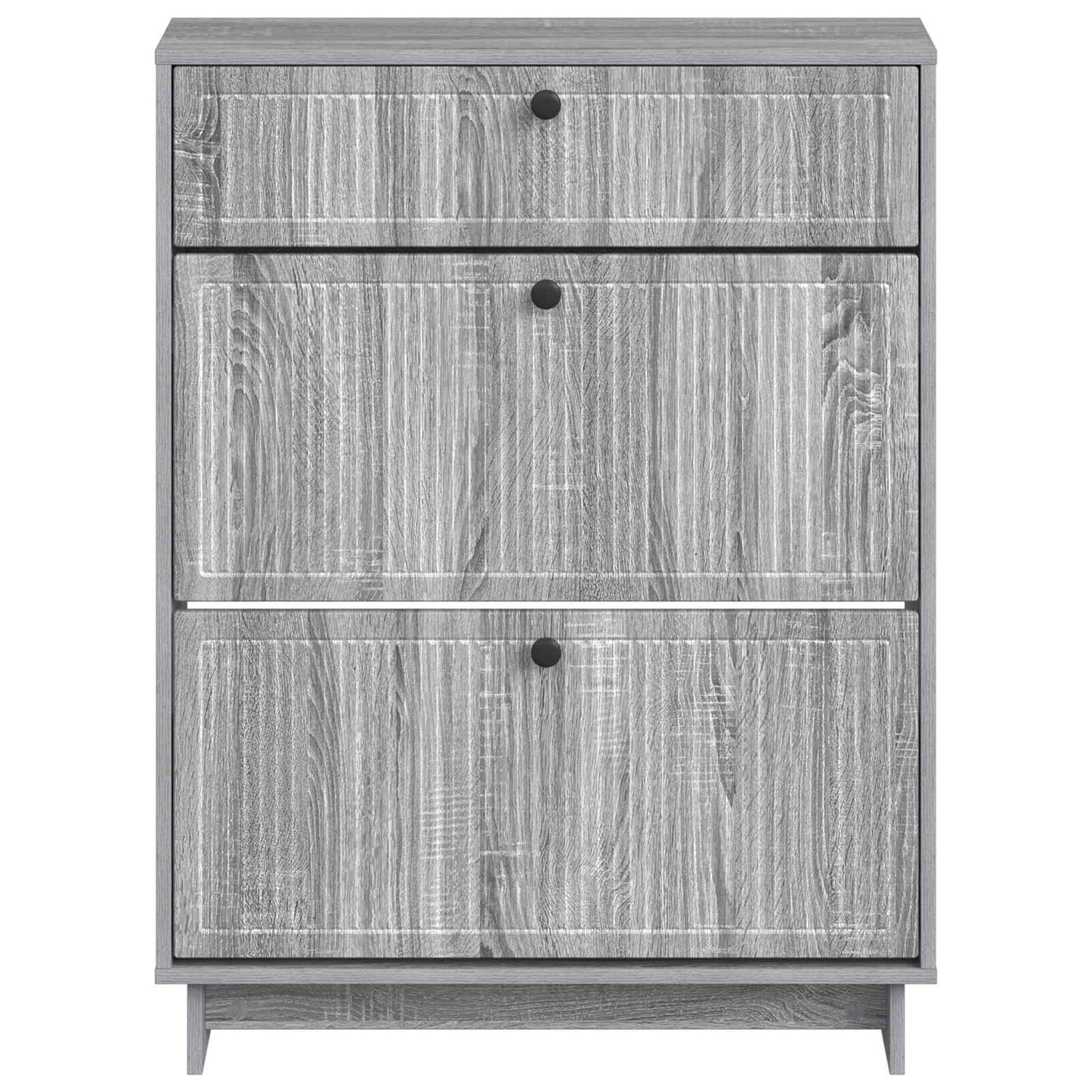 Sko skab EDE 78 x 24 x 103 cm Konstrueret træ Grå Sonoma