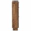 Sko skab EDE 78 x 24 x 103 cm Konstrueret træ Gammelt træ