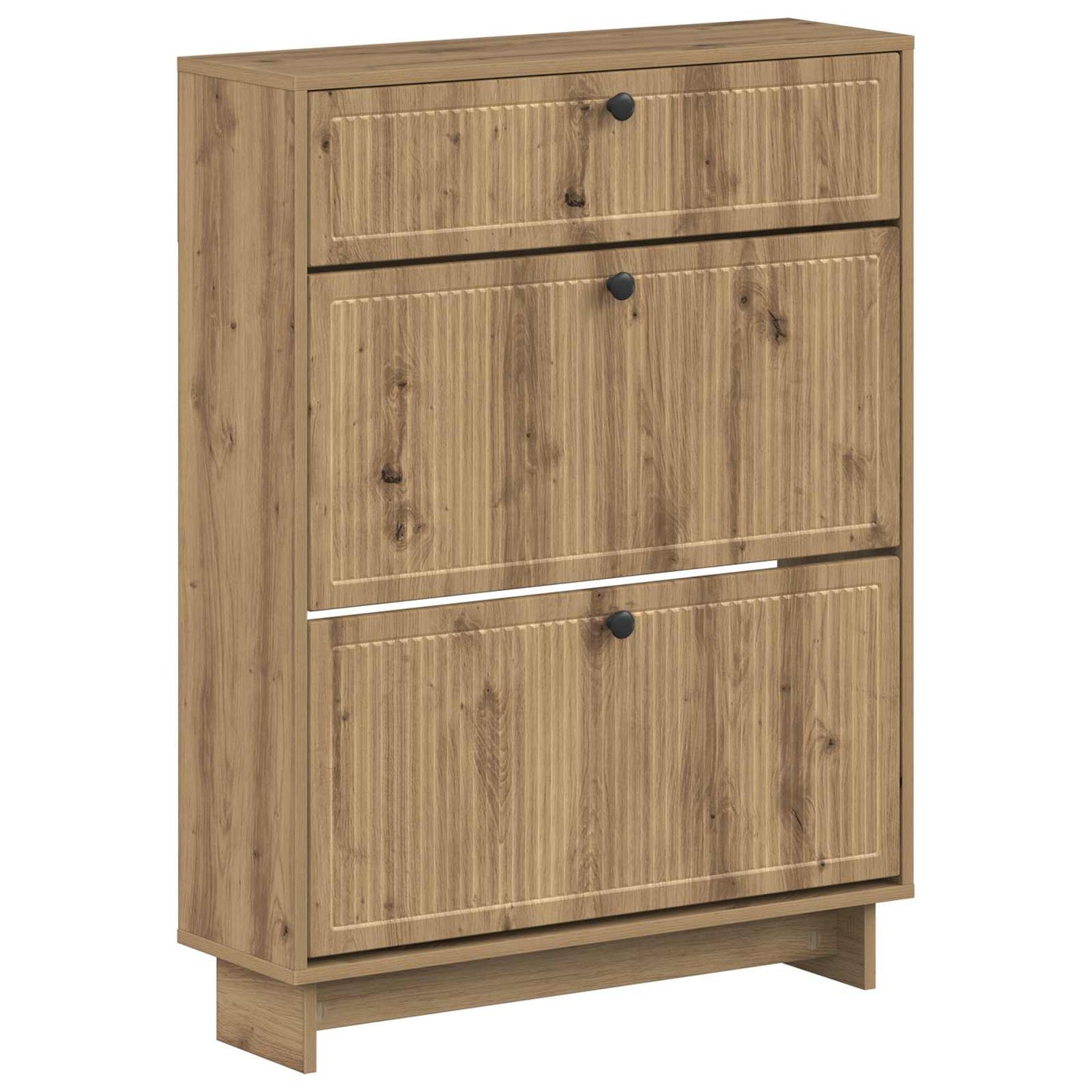 Sko skab EDE 78 x 24 x 103 cm Konstrueret træ Artisan-eg