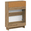 Sko skab EDE 78 x 24 x 103 cm Konstrueret træ Artisan-eg