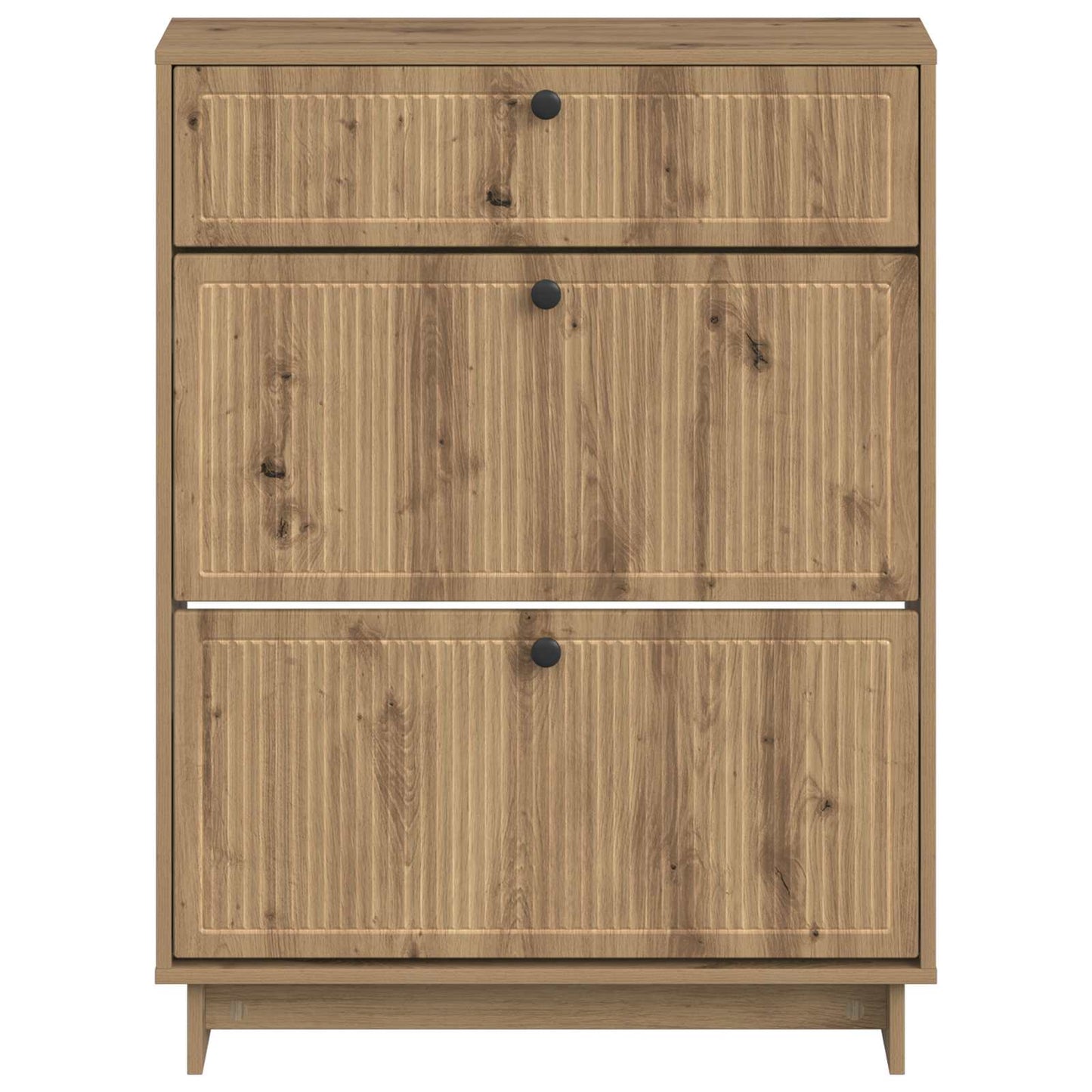 Sko skab EDE 78 x 24 x 103 cm Konstrueret træ Artisan-eg