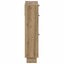 Sko skab EDE 78 x 24 x 103 cm Konstrueret træ Artisan-eg