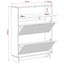 Sko skab EDE 78 x 24 x 103 cm Konstrueret træ Artisan-eg
