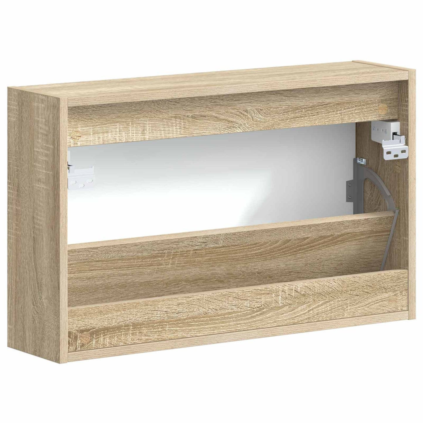 Vægmonteret Skoskab ALKMAAR 71 x 17 x 43 cm Konstrueret træ