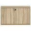 Vægmonteret Skoskab ALKMAAR 71 x 17 x 43 cm Konstrueret træ