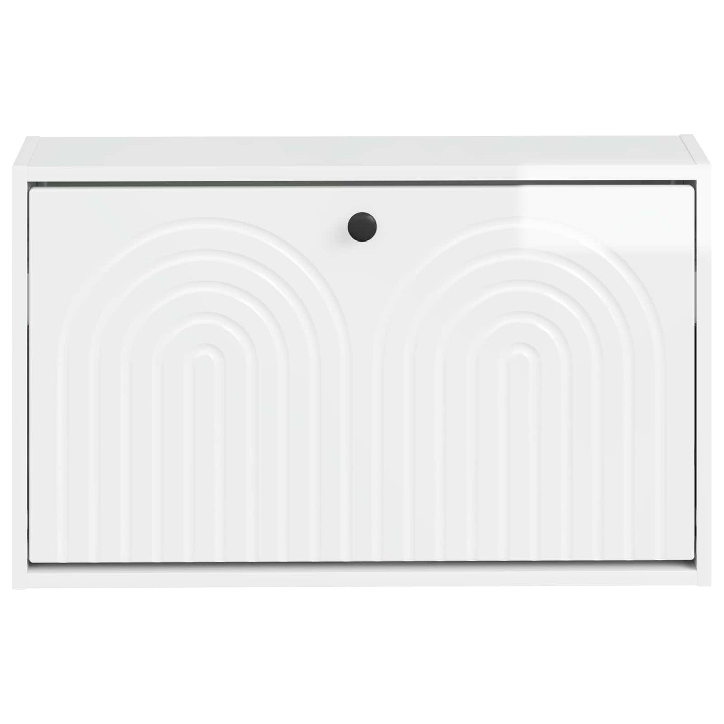 Vægmonteret Skoskab ALKMAAR 71 x 17 x 43 cm Konstrueret træ