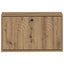 Vægmonteret Skoskab ALKMAAR 71 x 17 x 43 cm Konstrueret træ