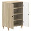 Sko skab ALKMAAR 59,5 x 39,5 x 90 cm Konstrueret træ Sonoma-eg