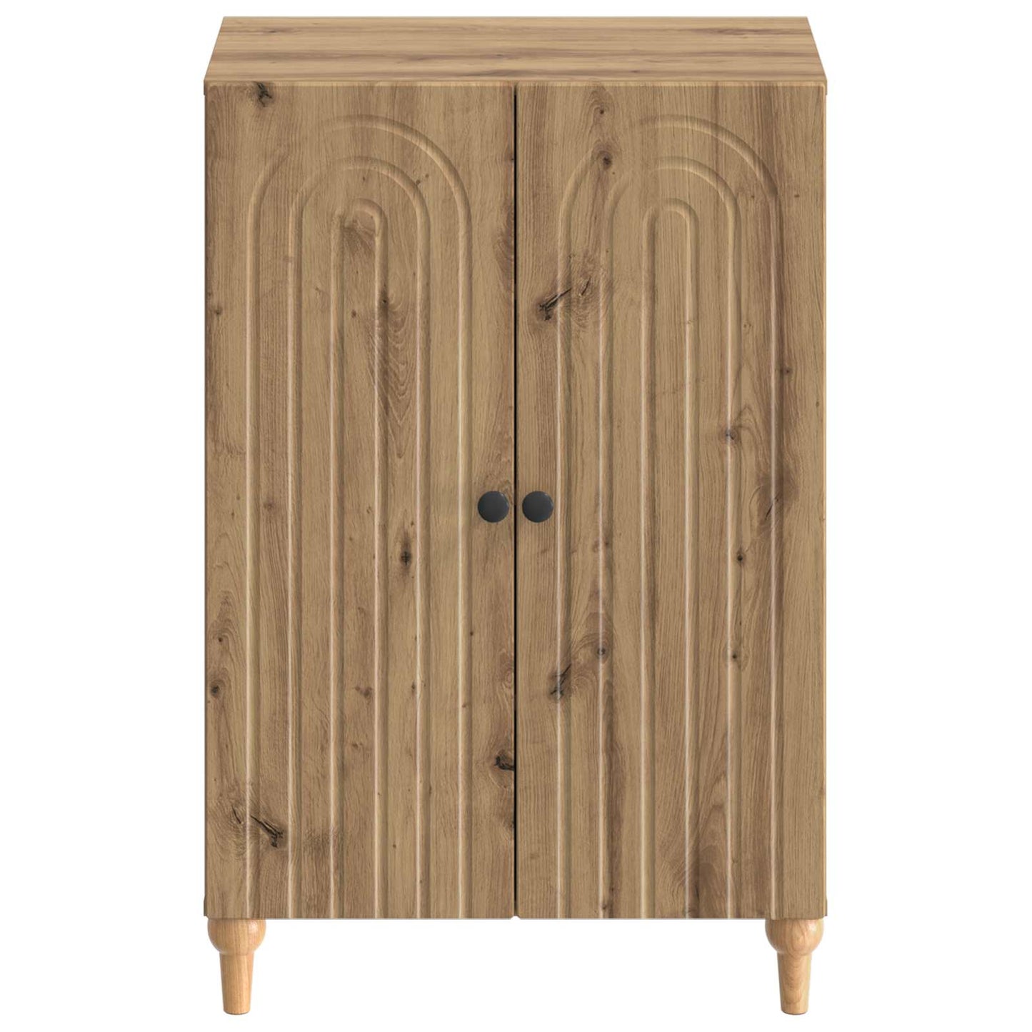 Sko skab ALKMAAR 59,5 x 39,5 x 90 cm Konstrueret træ Artisan-eg