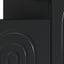 LED TV-skab Sort Konstrueret træ