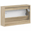 Vægmonteret Skoskab ZWOLLE 71 x 17 x 43 cm Konstrueret træ
