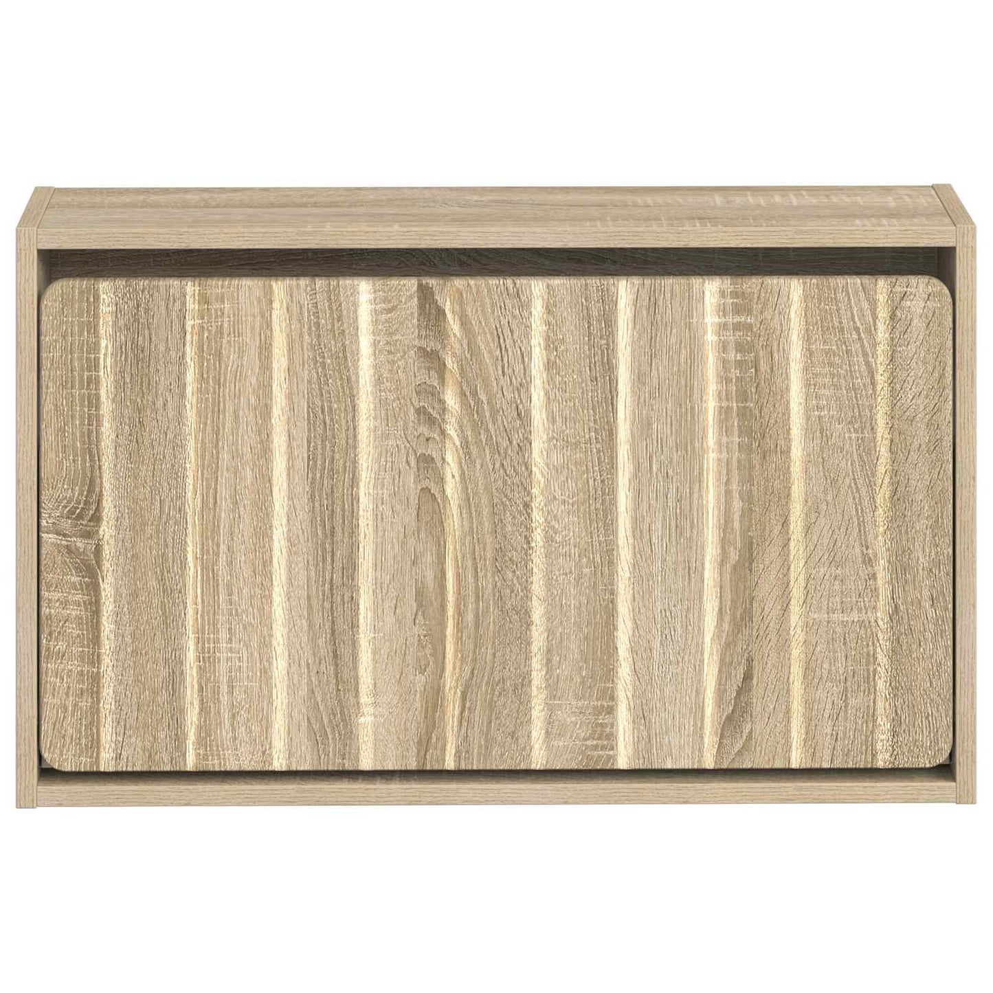 Vægmonteret Skoskab ZWOLLE 71 x 17 x 43 cm Konstrueret træ