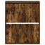 Vægmonteret Skoskab ZWOLLE 71 x 17 x 86 cm Konstrueret træ