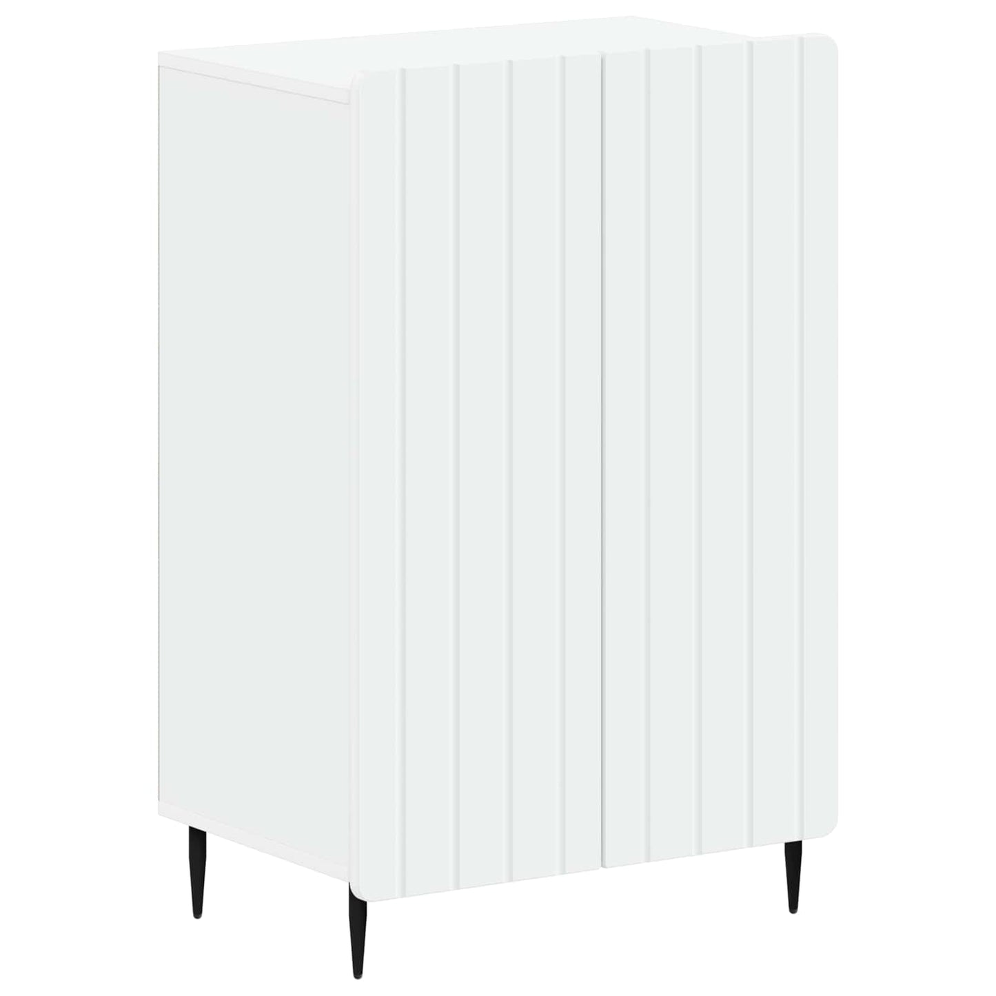 Sko skab ZWOLLE 59,5 x 39,5 x 91,5 cm Konstrueret træ Hvid