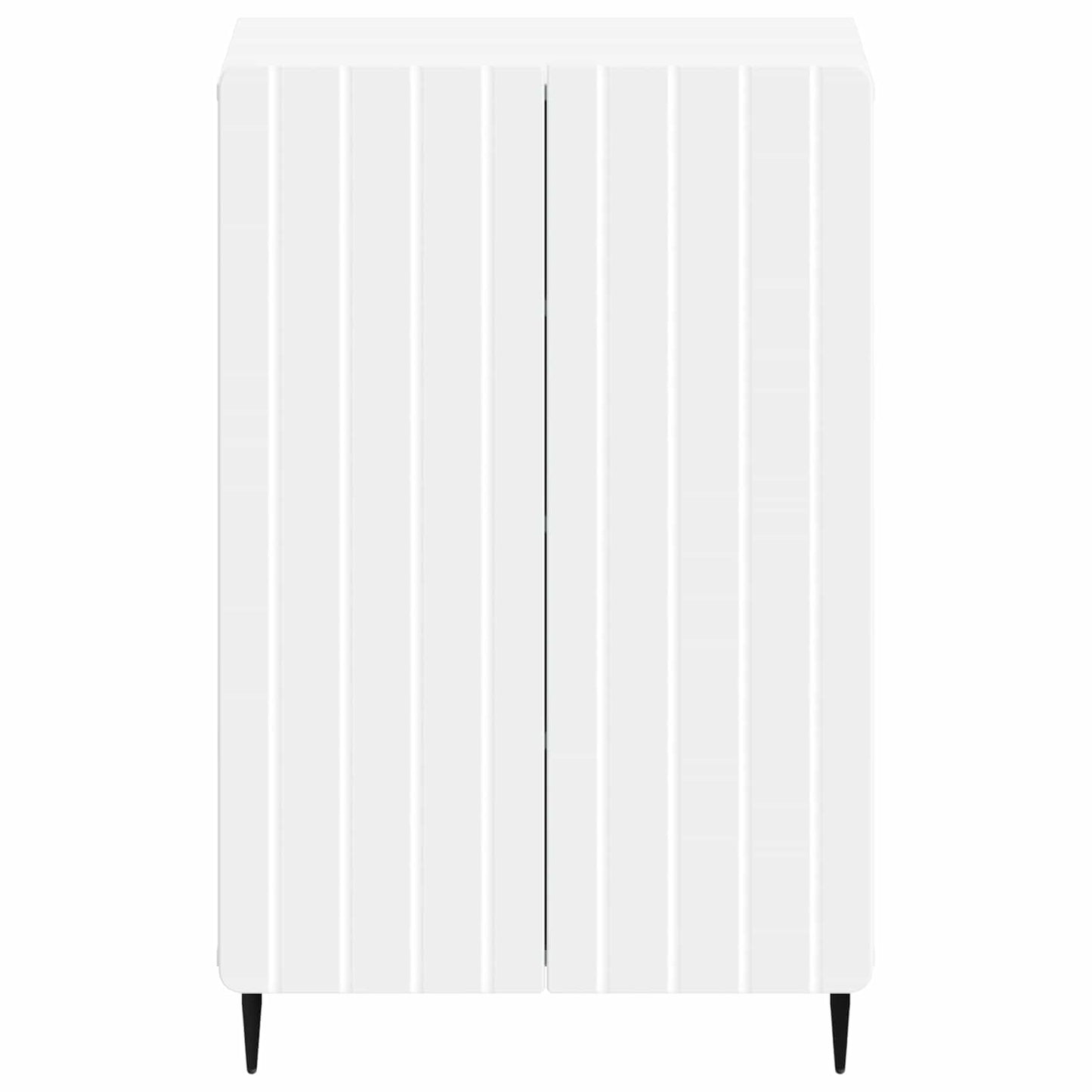 Sko skab ZWOLLE 59,5 x 39,5 x 91,5 cm Konstrueret træ Hvid