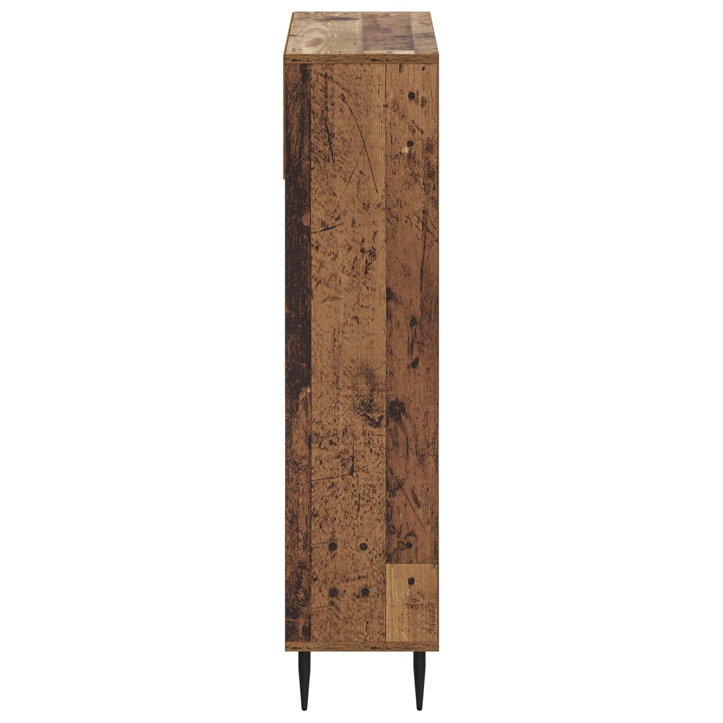 Sko skab ZWOLLE 78 x 24 x 103 cm Konstrueret træ Gammelt træ