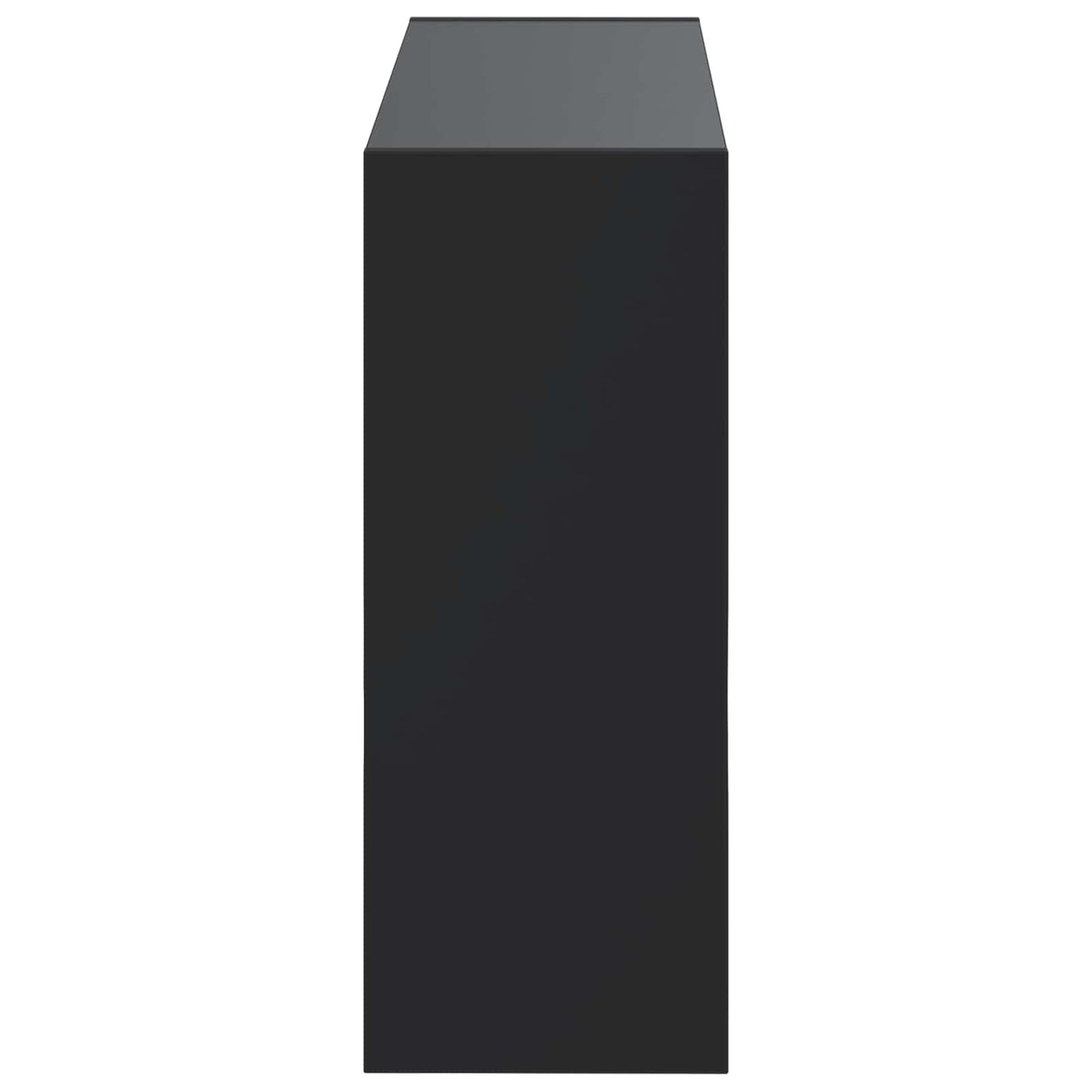 Vægmonteret Skoskab ARNHEM 71 x 17 x 43 cm Konstrueret træ Sort