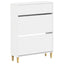 Sko skab ARNHEM 78 x 24 x 103 cm Konstrueret træ Hvid