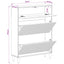 Sko skab ARNHEM 78 x 24 x 103 cm Konstrueret træ Sonoma-eg