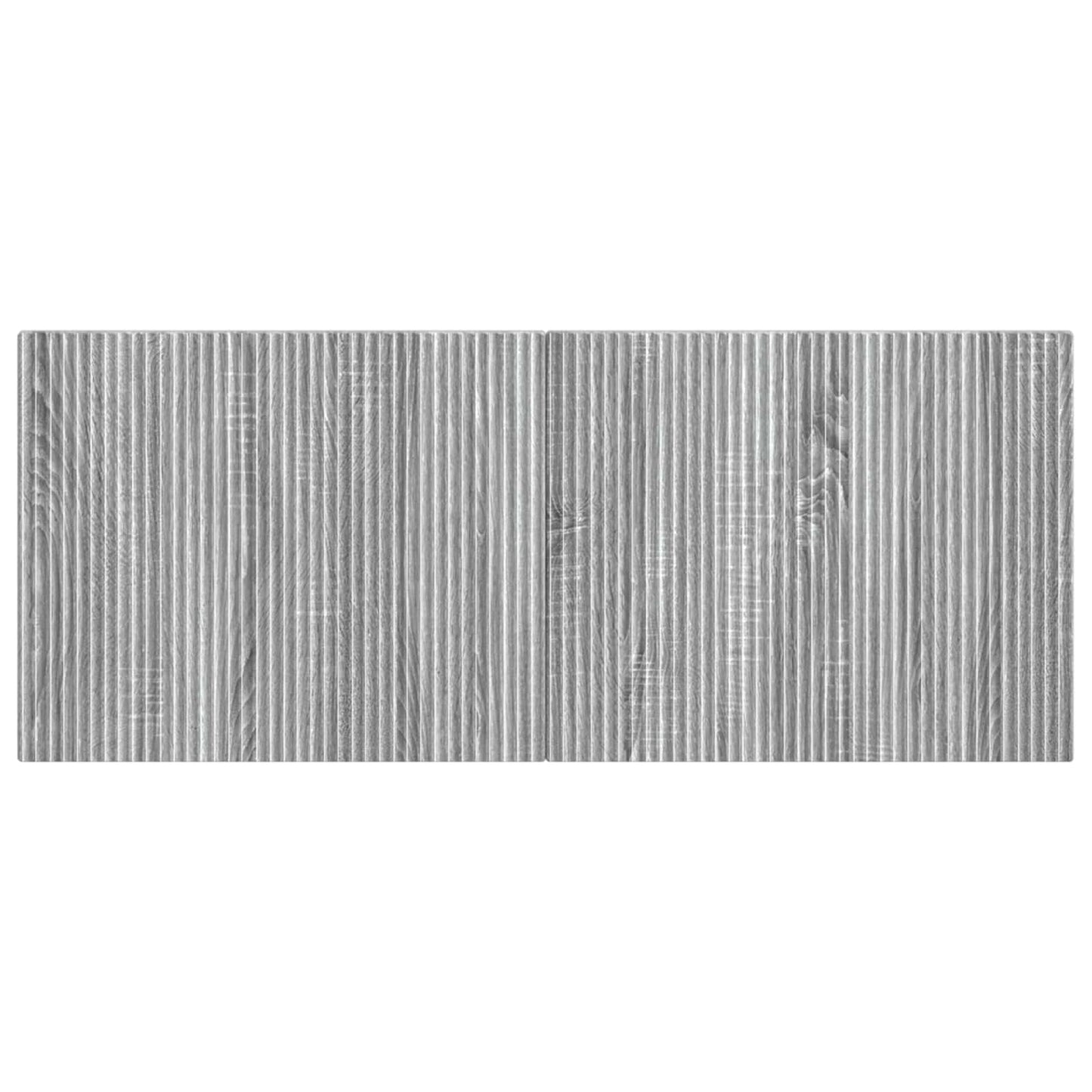 Væghængt hovedgærde ARNHEM Grå Sonoma Konstrueret træ