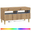 LED TV-skab Artisan-eg Konstrueret træ