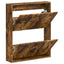 Vægmonteret Skoskab HAARLEM 71 x 17 x 86 cm Konstrueret træ