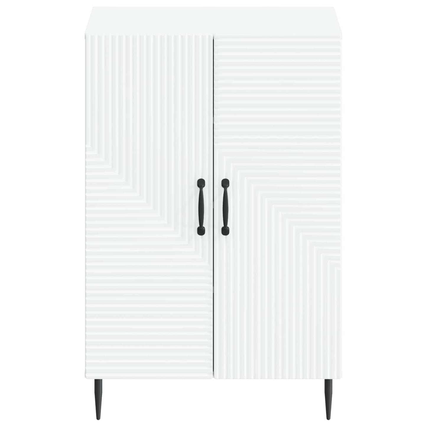 Sko skab HAARLEM 59,5 x 39,5 x 89,5 cm Konstrueret træ Hvid