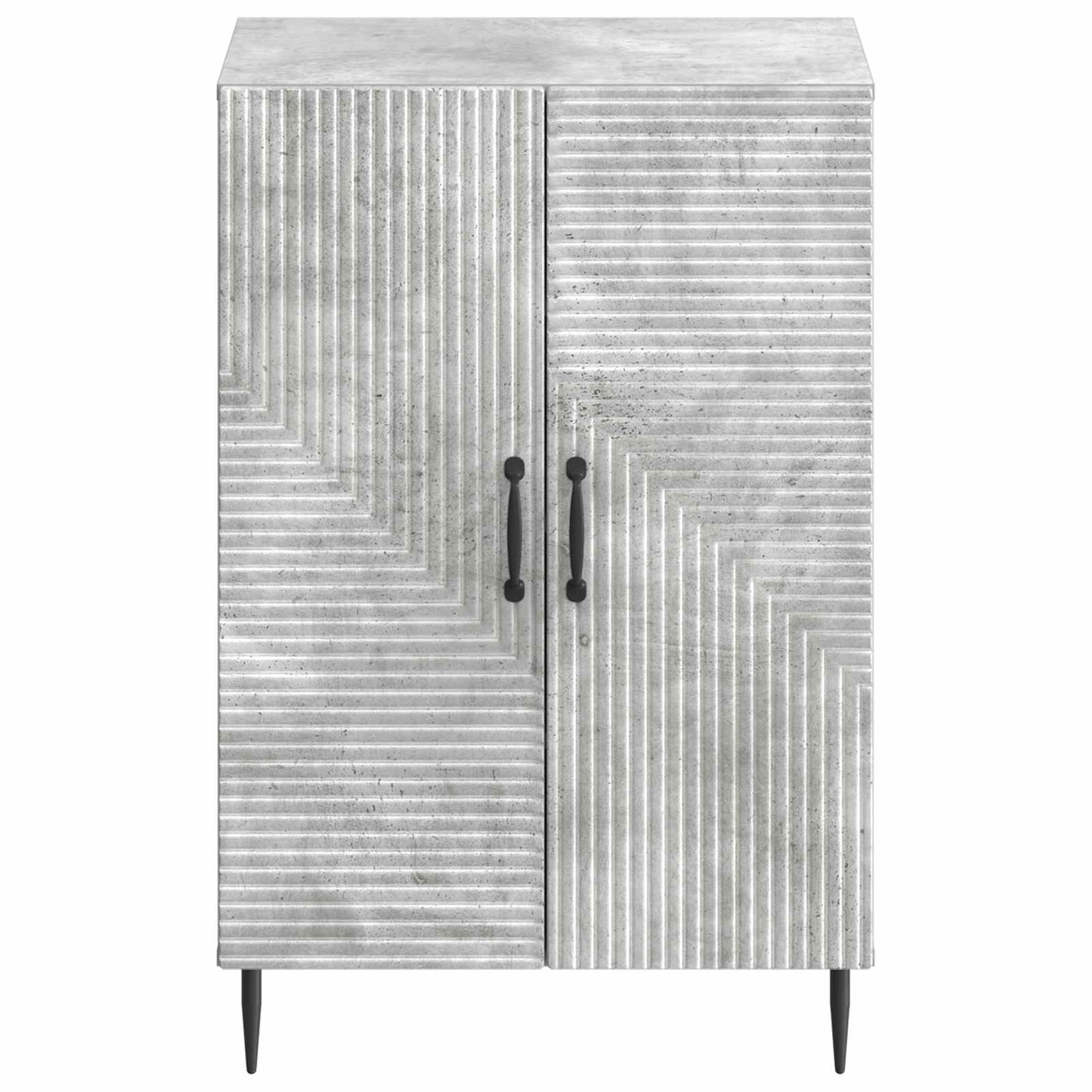 Sko skab HAARLEM 59,5 x 39,5 x 89,5 cm Konstrueret træ Betongrå