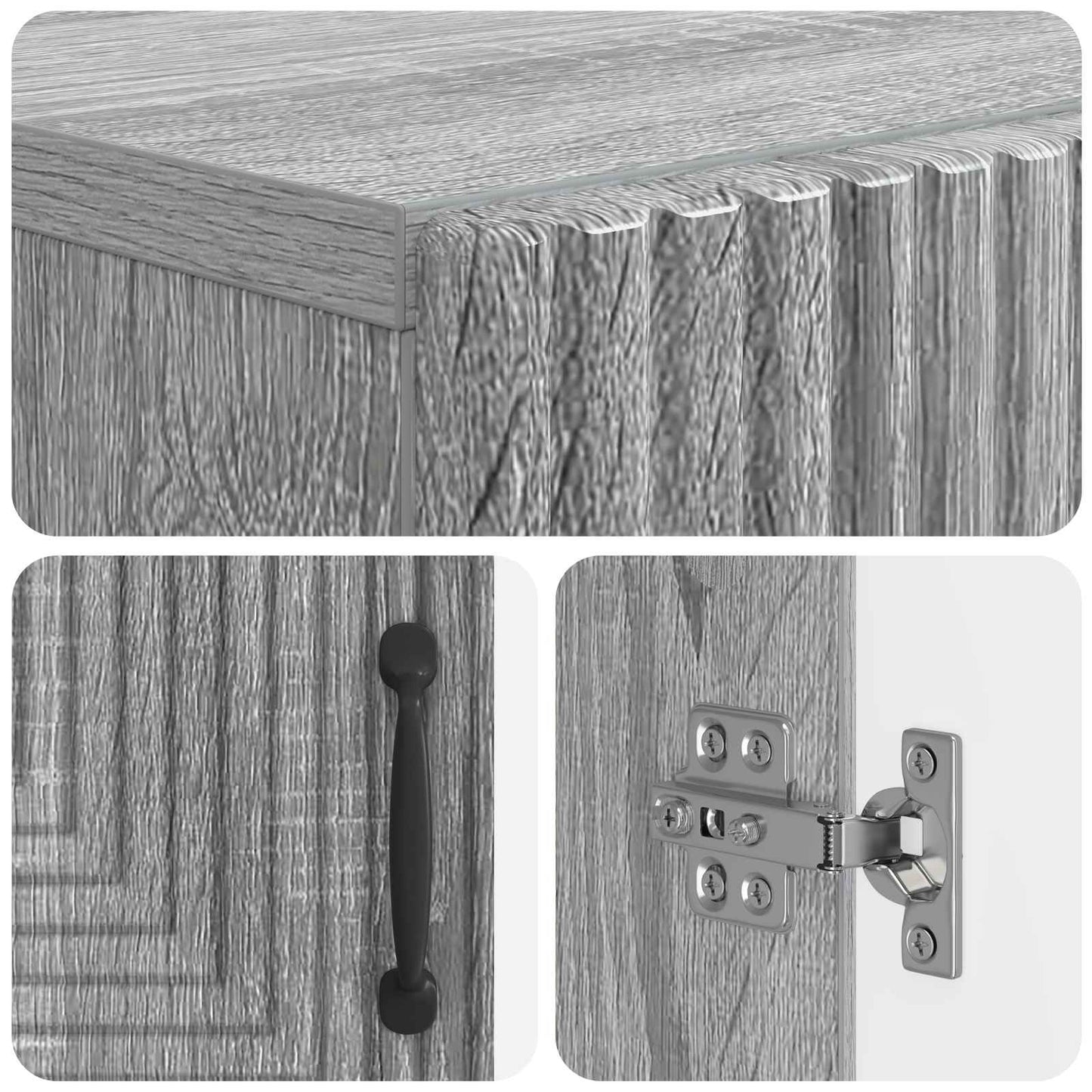 Sko skab HAARLEM 59,5 x 39,5 x 89,5 cm Konstrueret træ