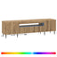 LED TV-skab Artisan-eg Konstrueret træ