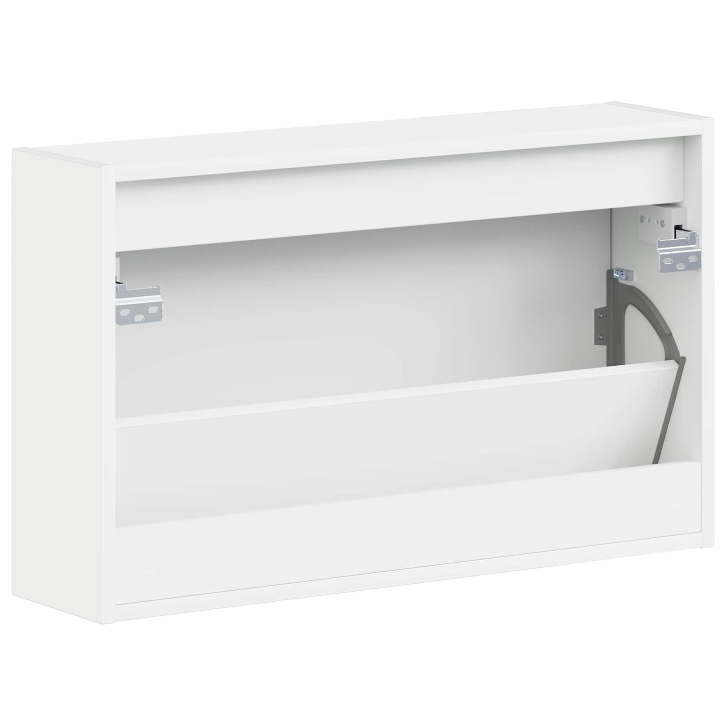 Vægmonteret Skoskab DELFT 71 x 17 x 43 cm Konstrueret træ Hvid