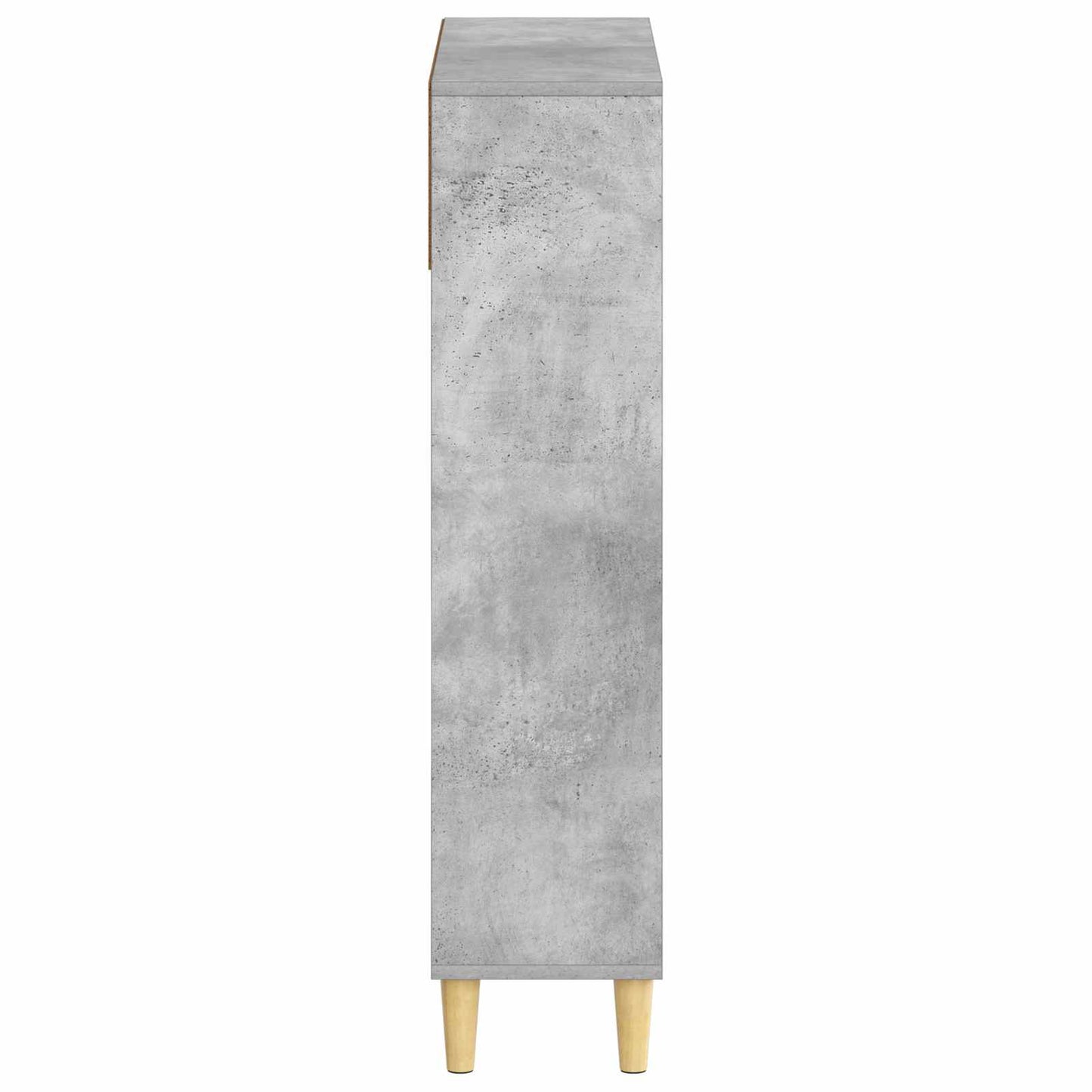 Sko skab DELFT 78 x 24 x 103 cm Konstrueret træ Betongrå