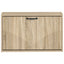 Vægmonteret Skoskab HOORN 71 x 17 x 43 cm Konstrueret træ