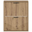 Vægmonteret Skoskab HOORN 71 x 17 x 86 cm Konstrueret træ