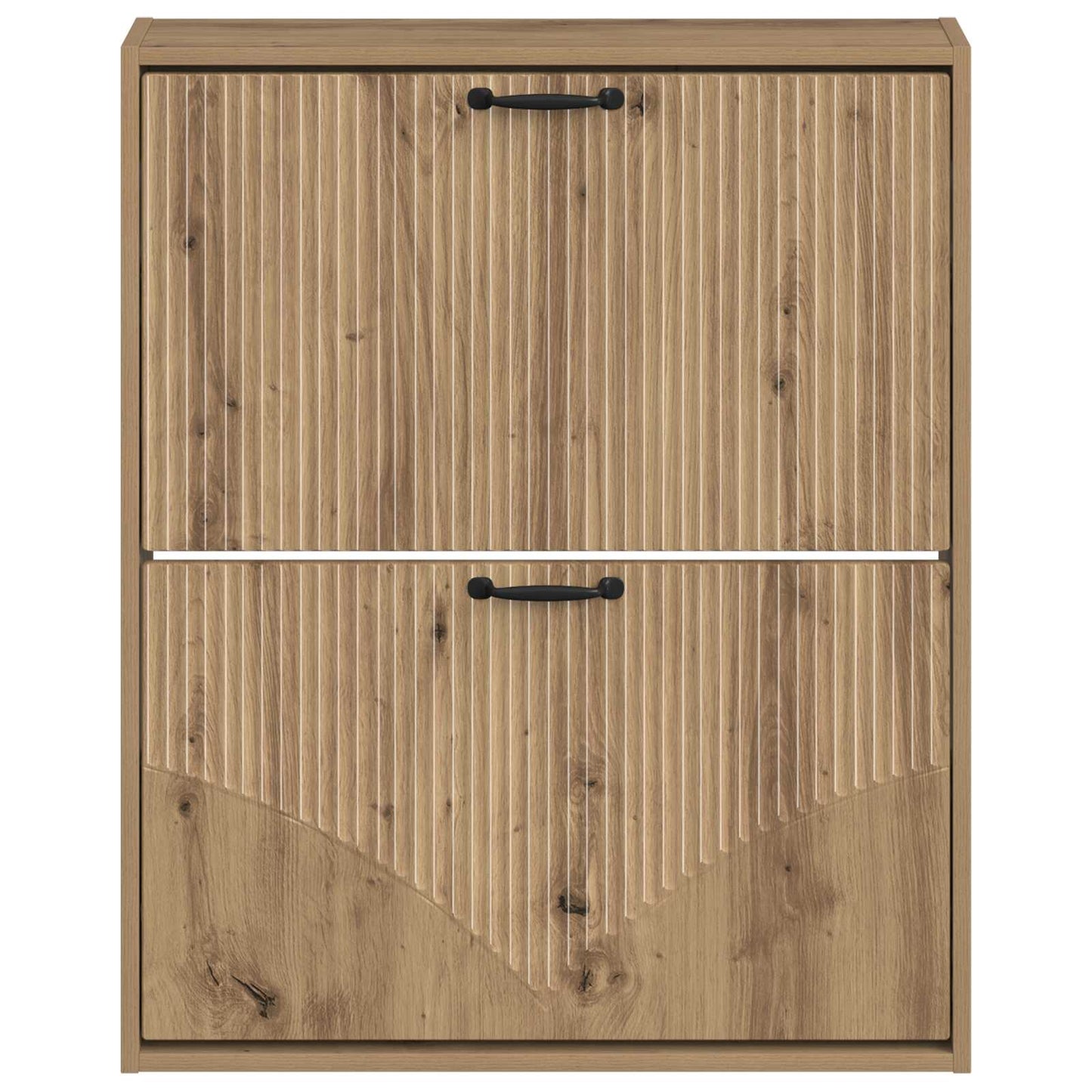 Vægmonteret Skoskab HOORN 71 x 17 x 86 cm Konstrueret træ