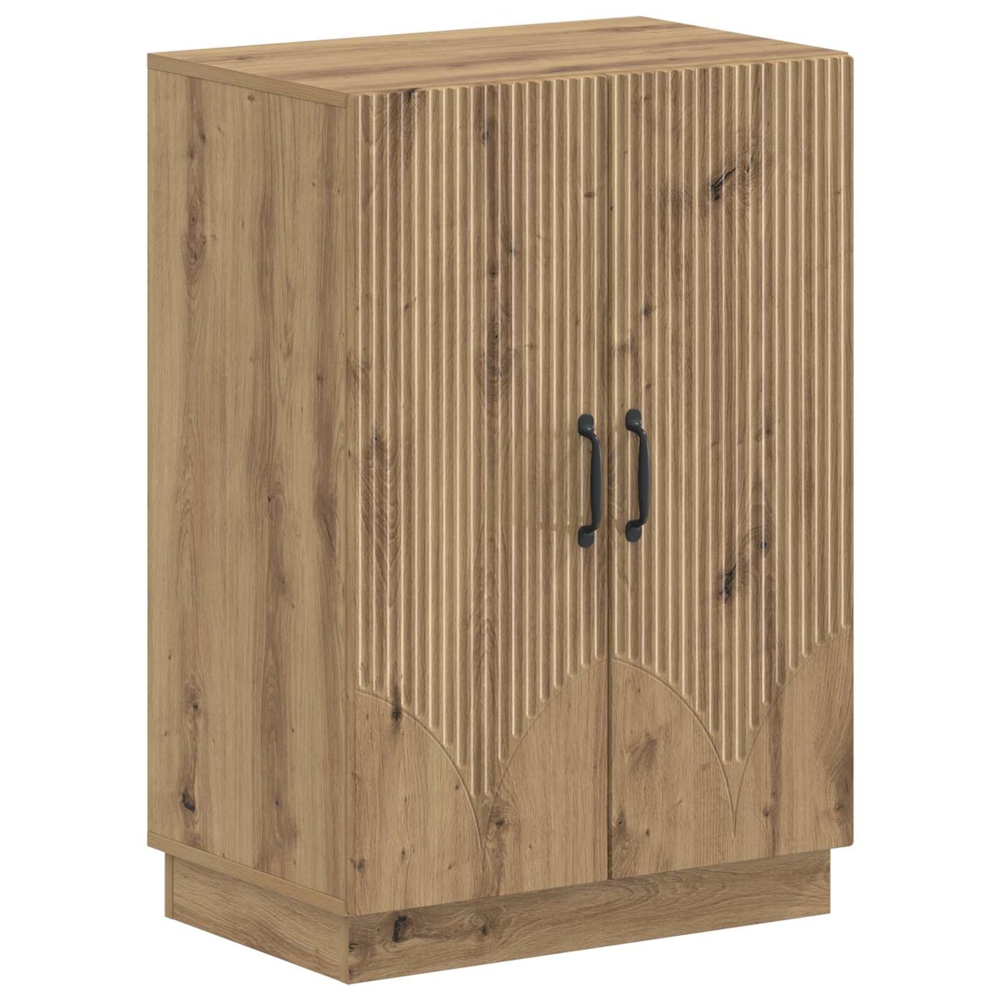 Sko skab HOORN 59,5 x 39,5 x 87 cm Konstrueret træ Artisan-eg