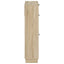 Sko skab HOORN 78 x 24 x 100 cm Konstrueret træ Sonoma-eg