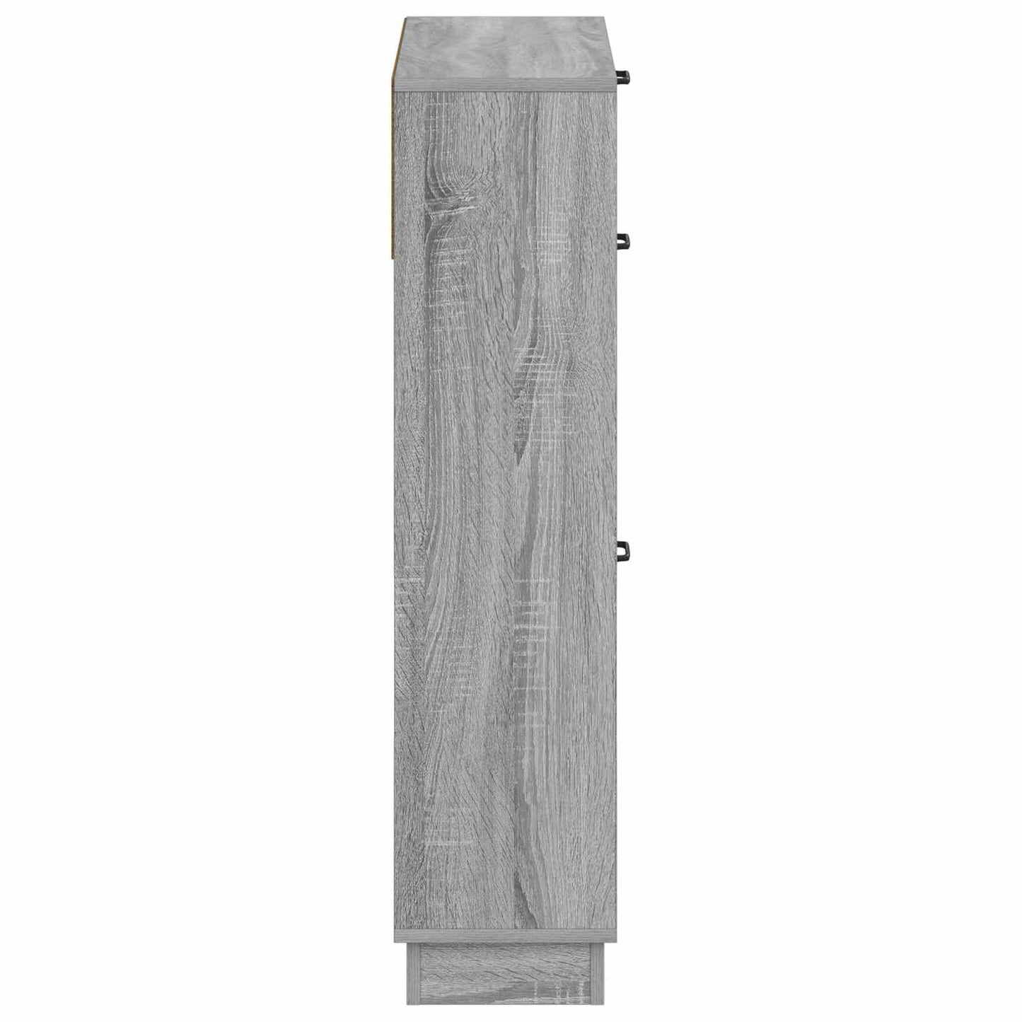 Sko skab HOORN 78 x 24 x 100 cm Konstrueret træ Grå Sonoma