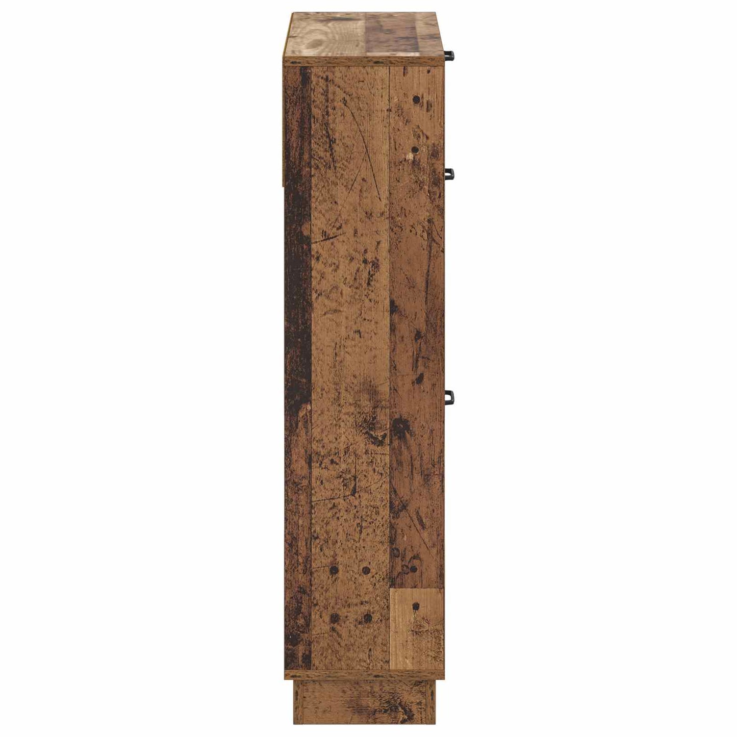 Sko skab HOORN 78 x 24 x 100 cm Konstrueret træ Gammelt træ