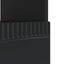 LED TV-skab Sort Konstrueret træ