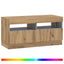 LED TV-skab Artisan-eg Konstrueret træ